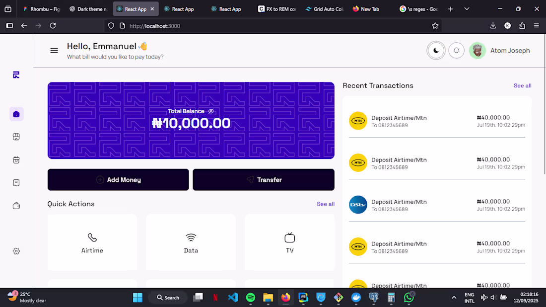 Cover image for Rhombu is a bill payment
