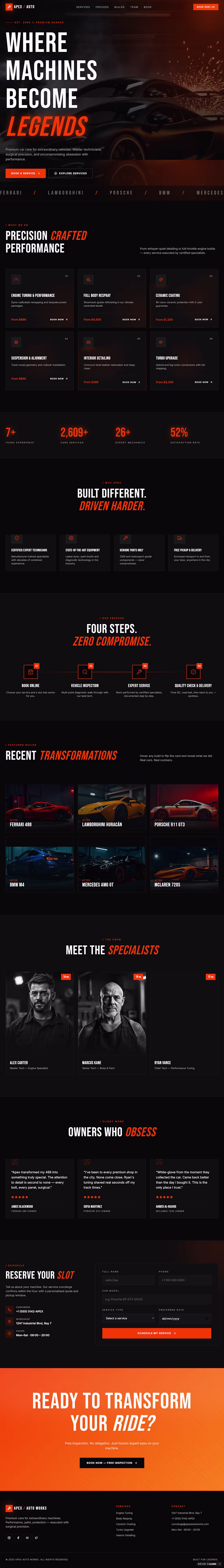 Cover image for Apex Auto Works