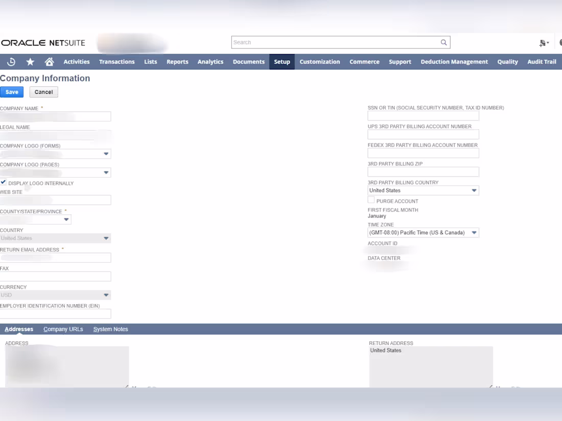Cover image for Data Implementation of ERP(NetSuite)