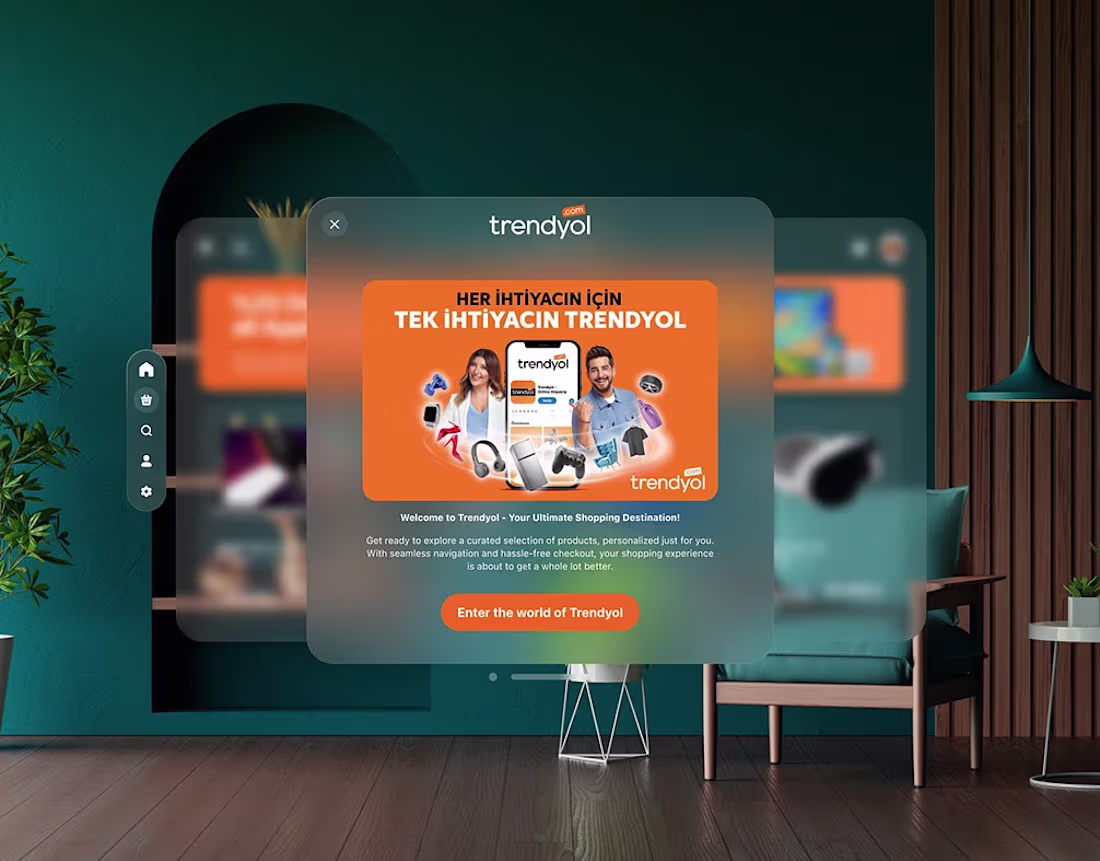 Cover image for Trendyol Concept UI - Vision OS