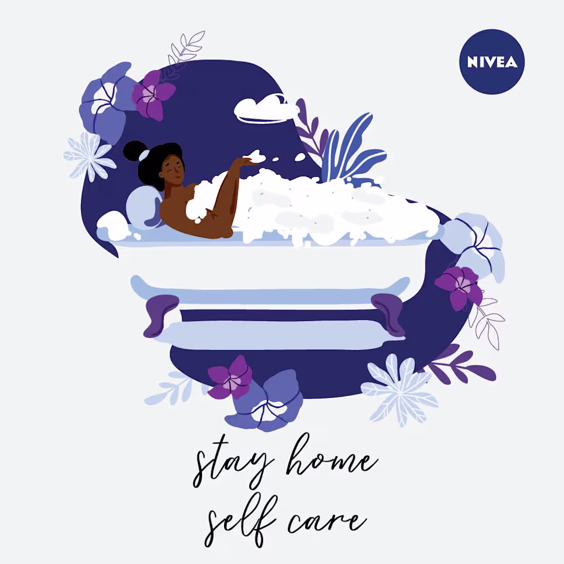 Cover image for Nivea- stay home, self care