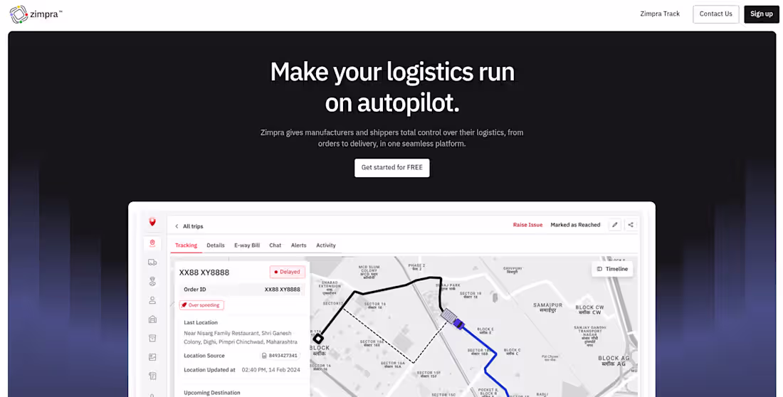 Cover image for Developed a comprehensive logistics and