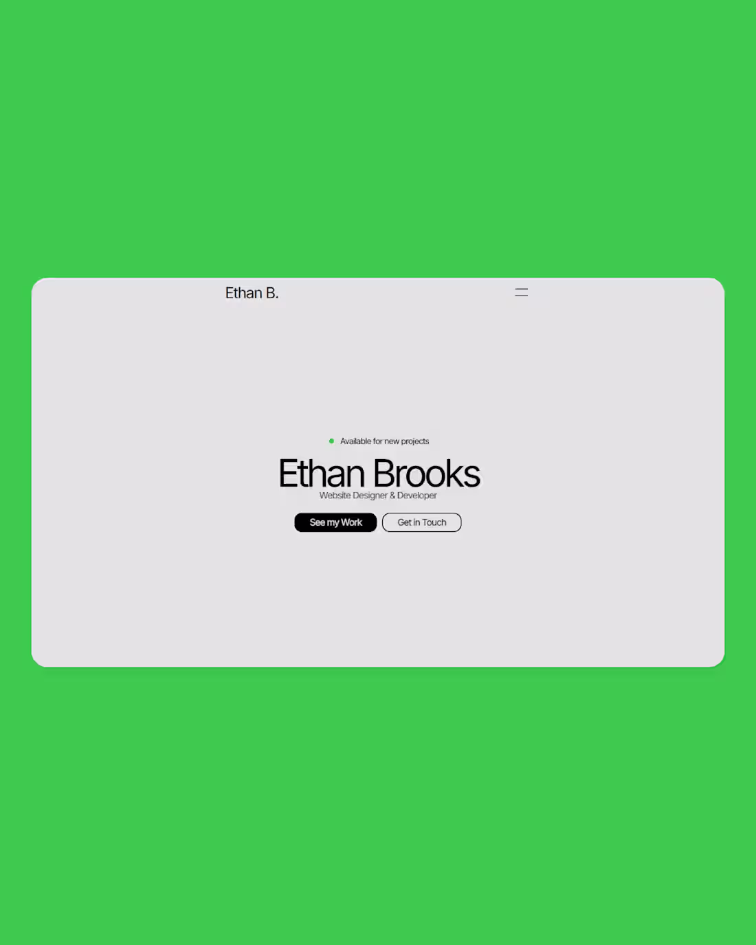 Cover image for very soon framer template.