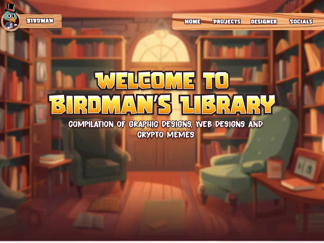 Cover image for Birdman’s Library