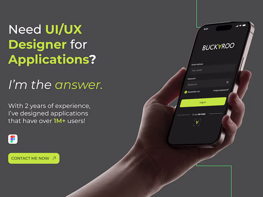 Cover image for Modern UI/UX App Design in Figma