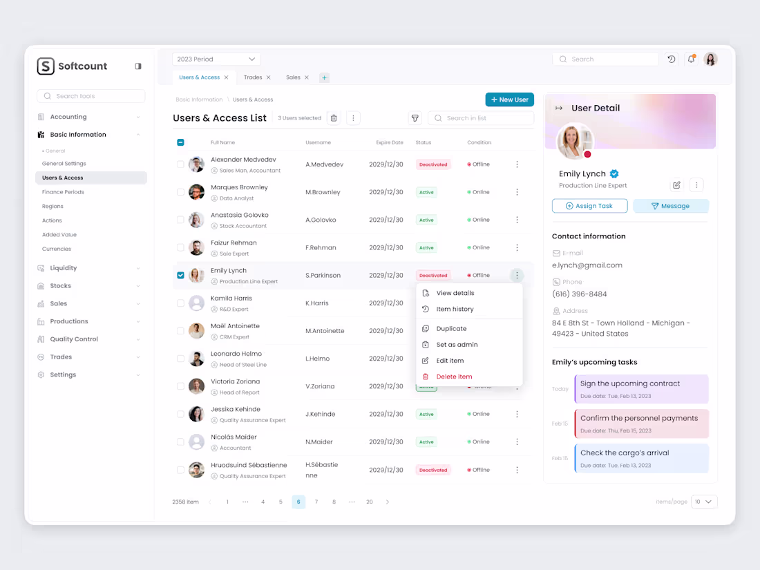 Cover image for ERP Dashboard