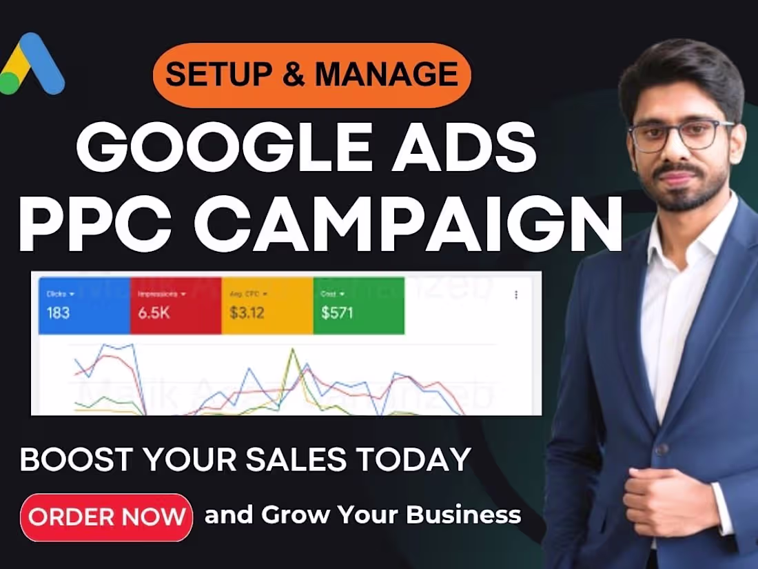 Cover image for Google Ads Specialist | USA, AU, CA, UAE Local PPC Expert