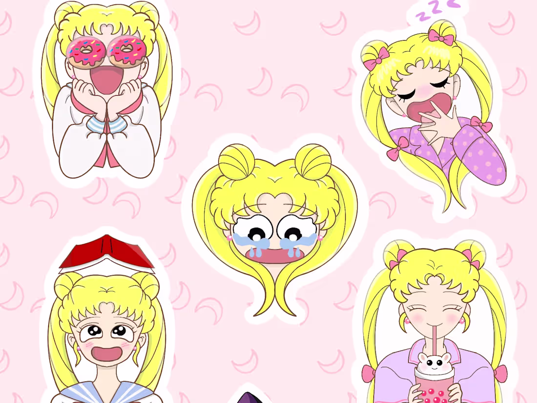 Cover image for SAILOR MOON STICKER