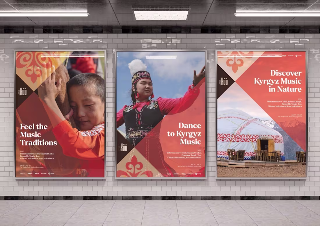 Cover image for Küü - Identity System for a Nomadic Music Festival