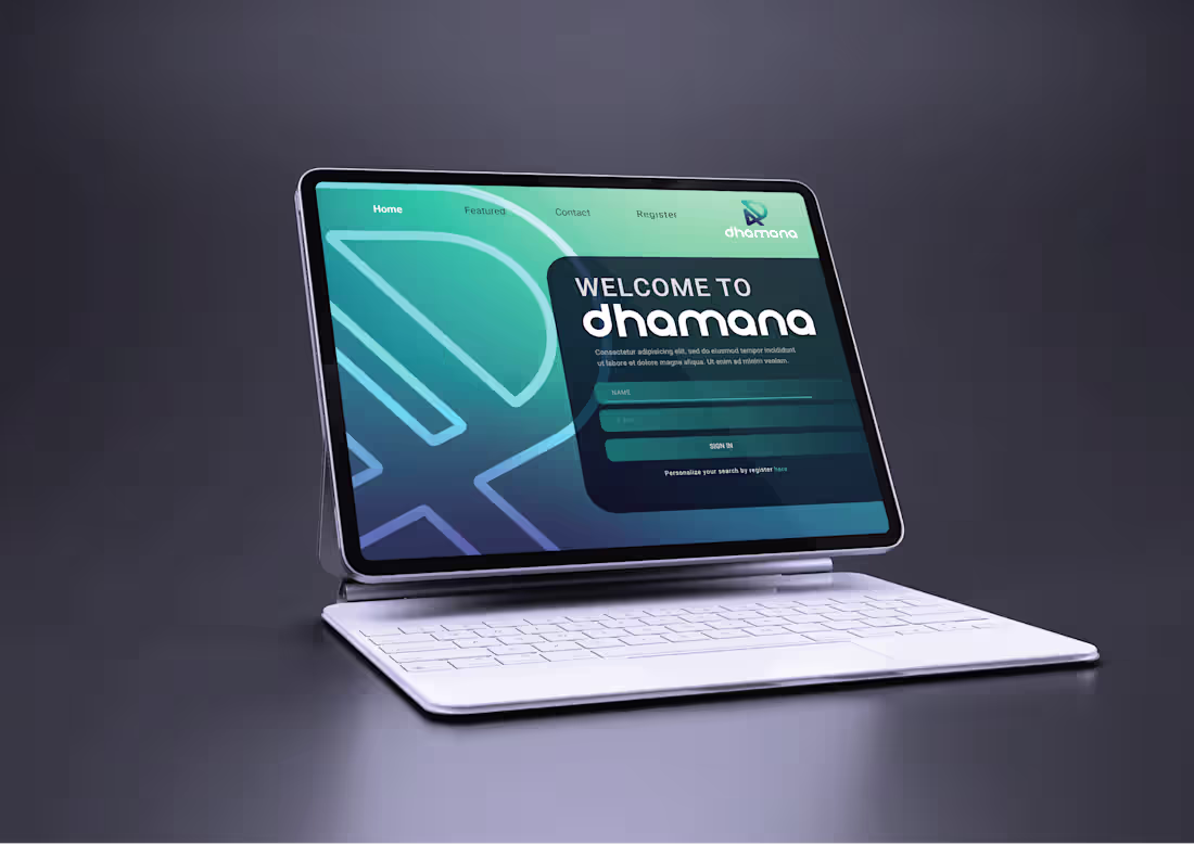 Cover image for DHAMANA- VISUAL IDENTITY 