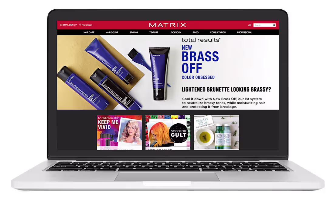 Cover image for L'Oréal-Matrix Campaign