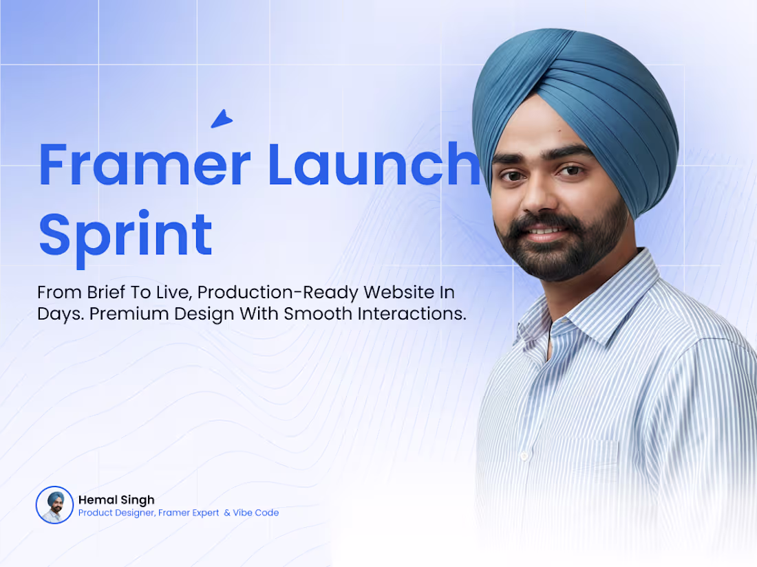 Cover image for Framer Launch Sprint