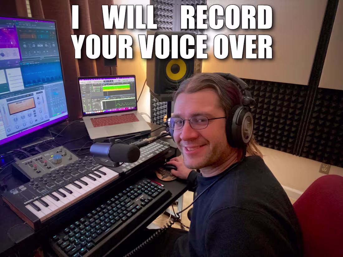 Cover image for Voice Over Work