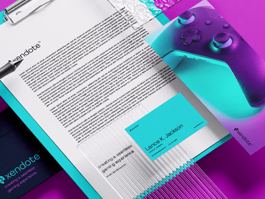 Cover image for Brand design for a Tech Startup