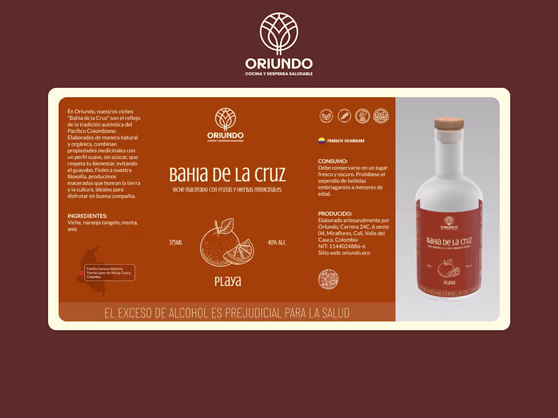 Cover image for Oriundo Healthy Food Packaging & Graphic Design