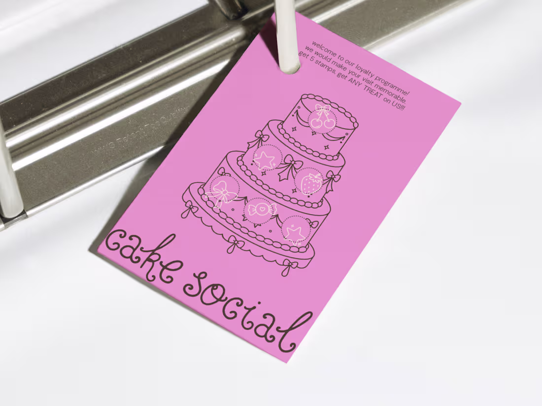 Cover image for Whimsical branding project for Cake