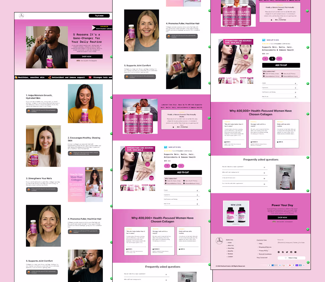 Cover image for :: Here is a simple Figma redesign that turned a dull page i...
