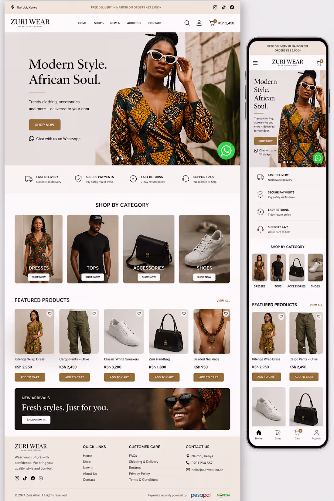 Cover image for Built a full WooCommerce fashion