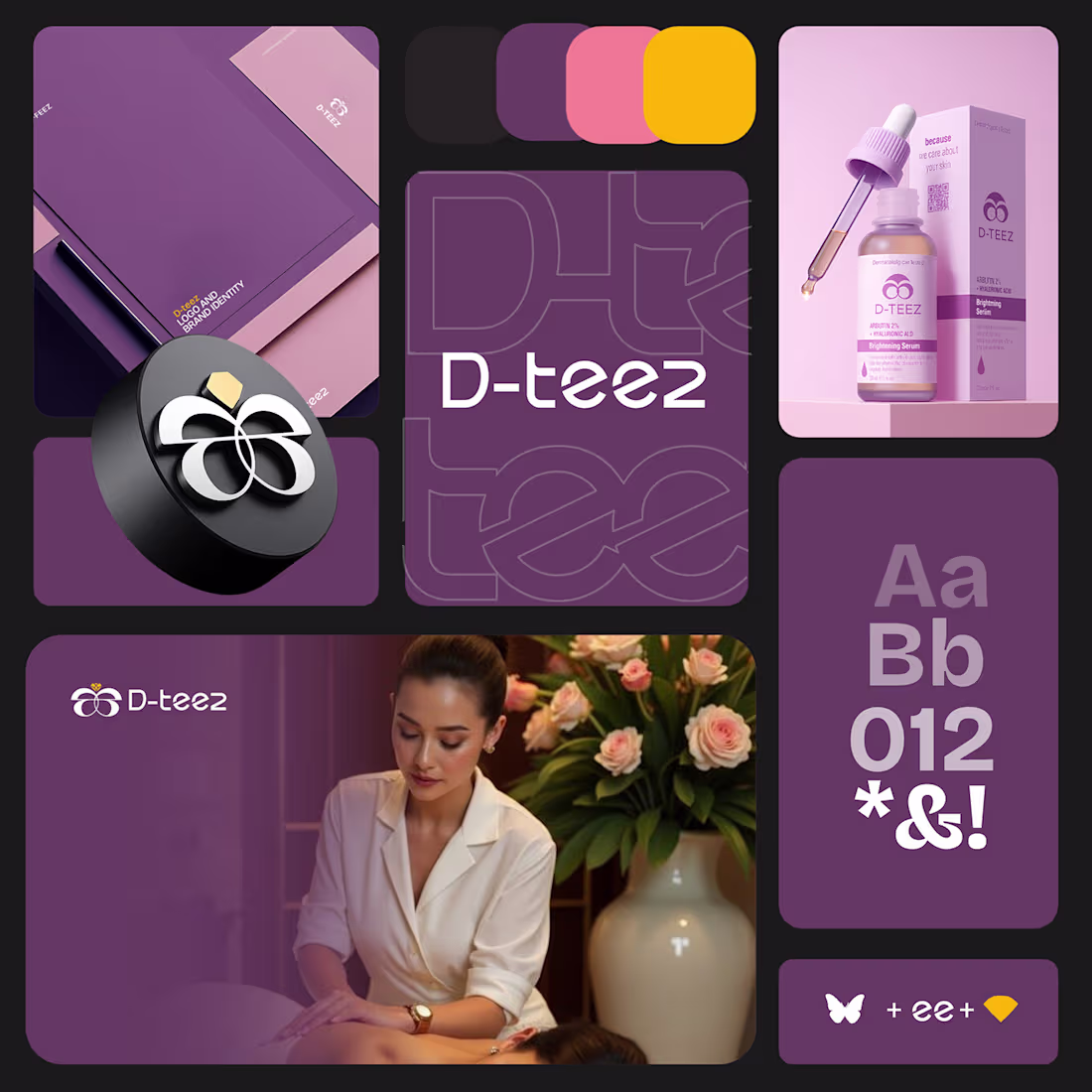 Cover image for Brand Identity Design - D-teez