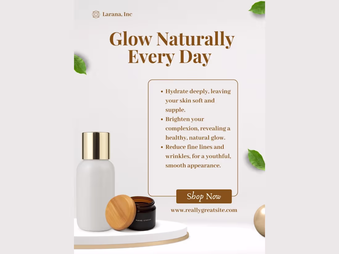 Cover image for Professional Skincare Social Media Ad & Branding Design