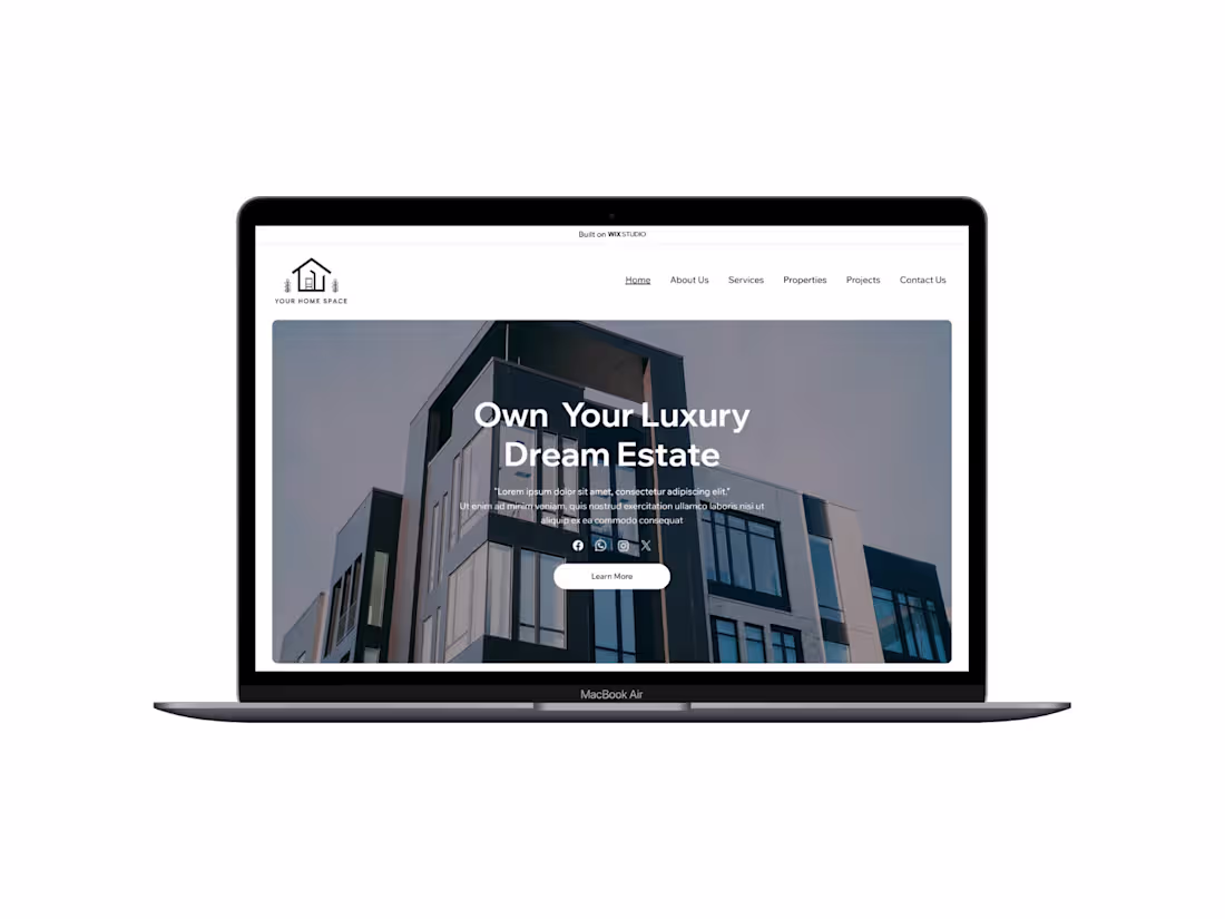 Cover image for A  Luxury Real Estate