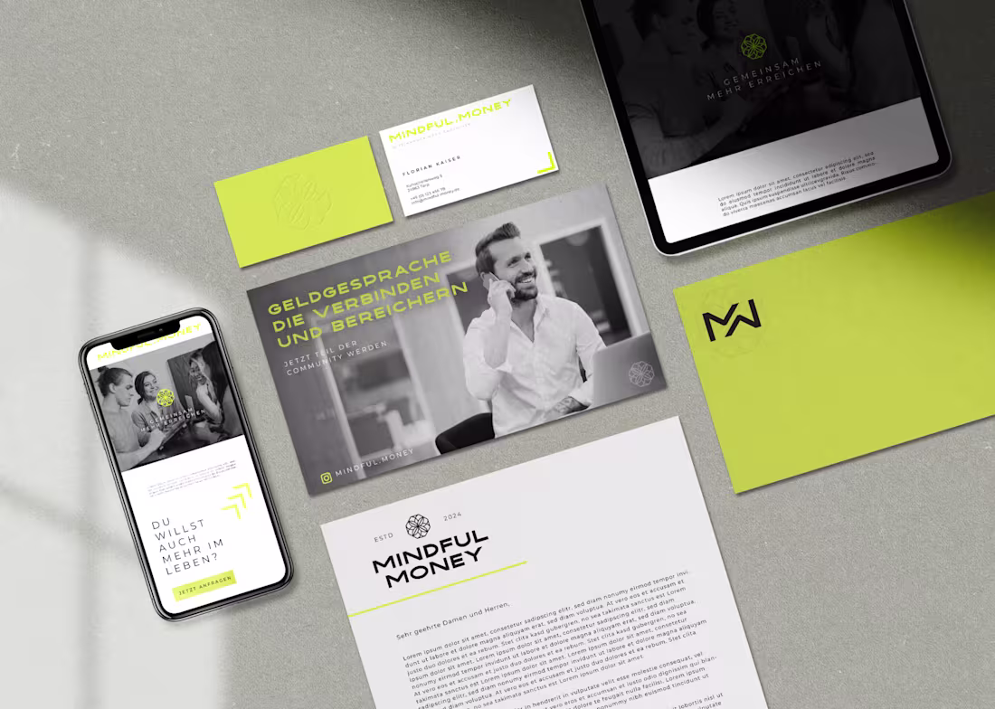Cover image for Comprehensive brand concept and design for Mindful Money — i...