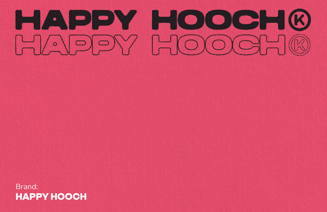Cover image for HAPPY HOOCH (Brand Design)
