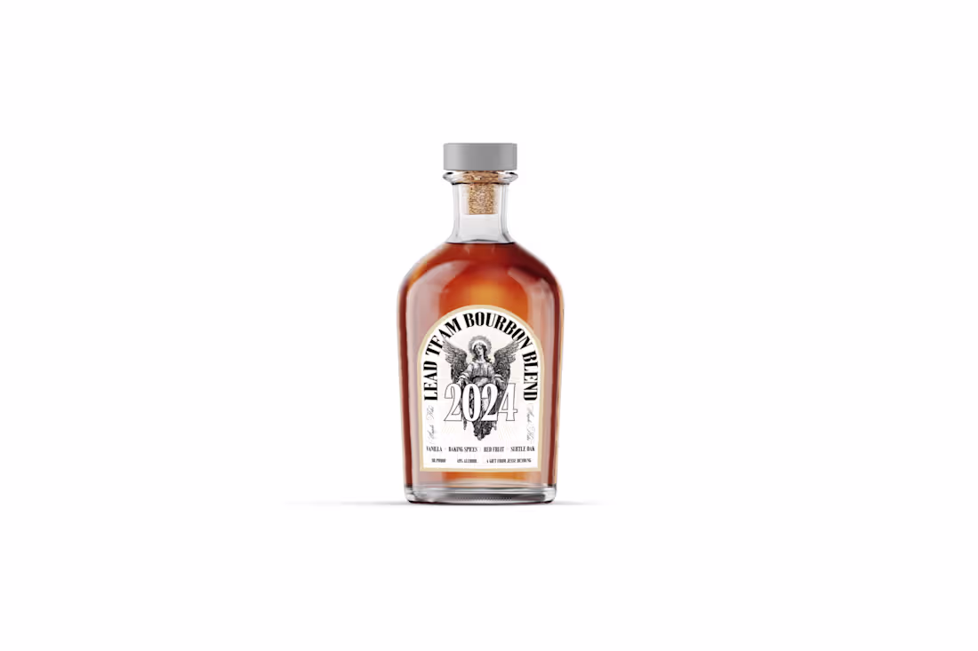 Cover image for Bourbon Bottle Label