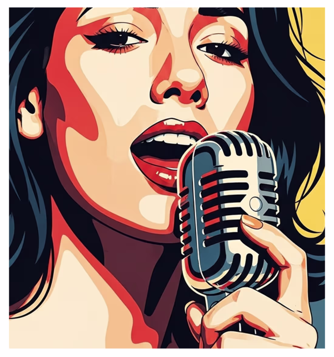 Cover image for Miserable Girl" Album Art & Visual Promotion Pop Art / Neo-P...