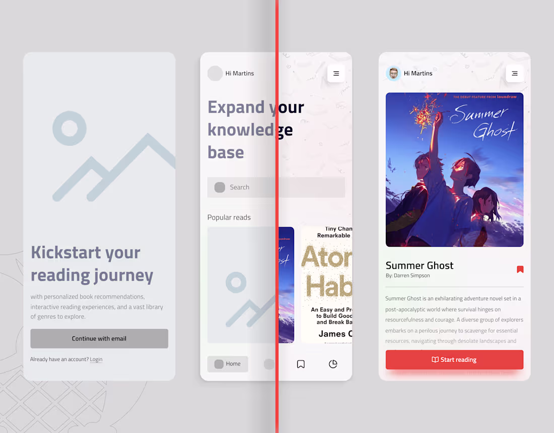 Cover image for Reading App