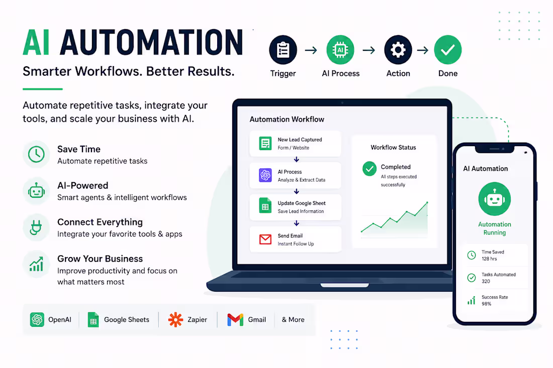 Cover image for Built an AI-powered automation platform
