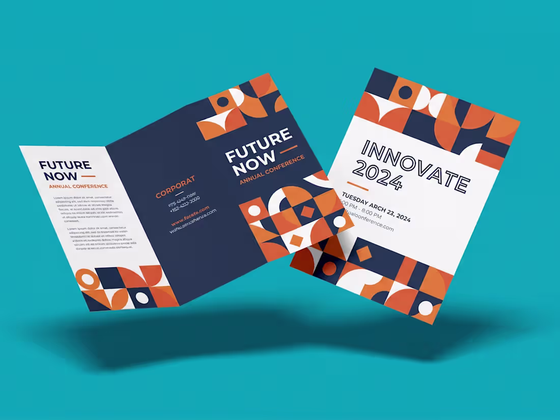 Cover image for Created bold, print-ready marketing materials