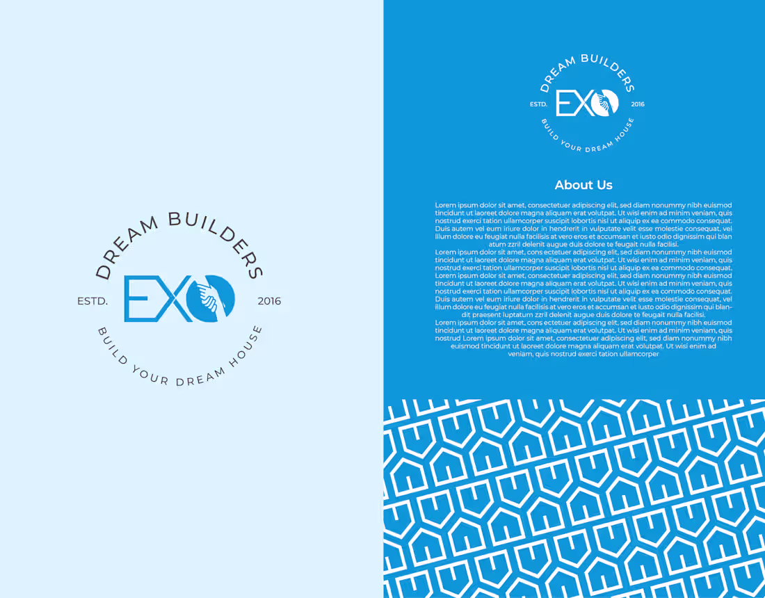 Cover image for Exo real-estate logo design