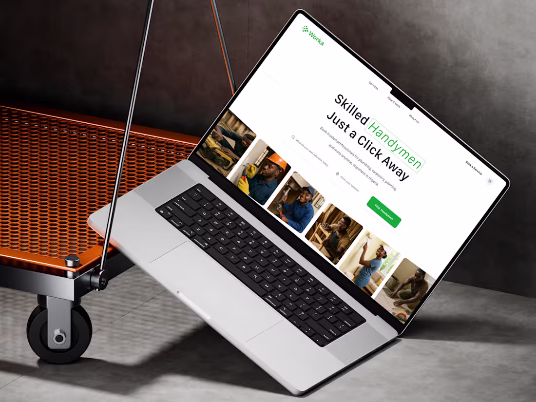 Cover image for Project: Worka — Handyman Booking