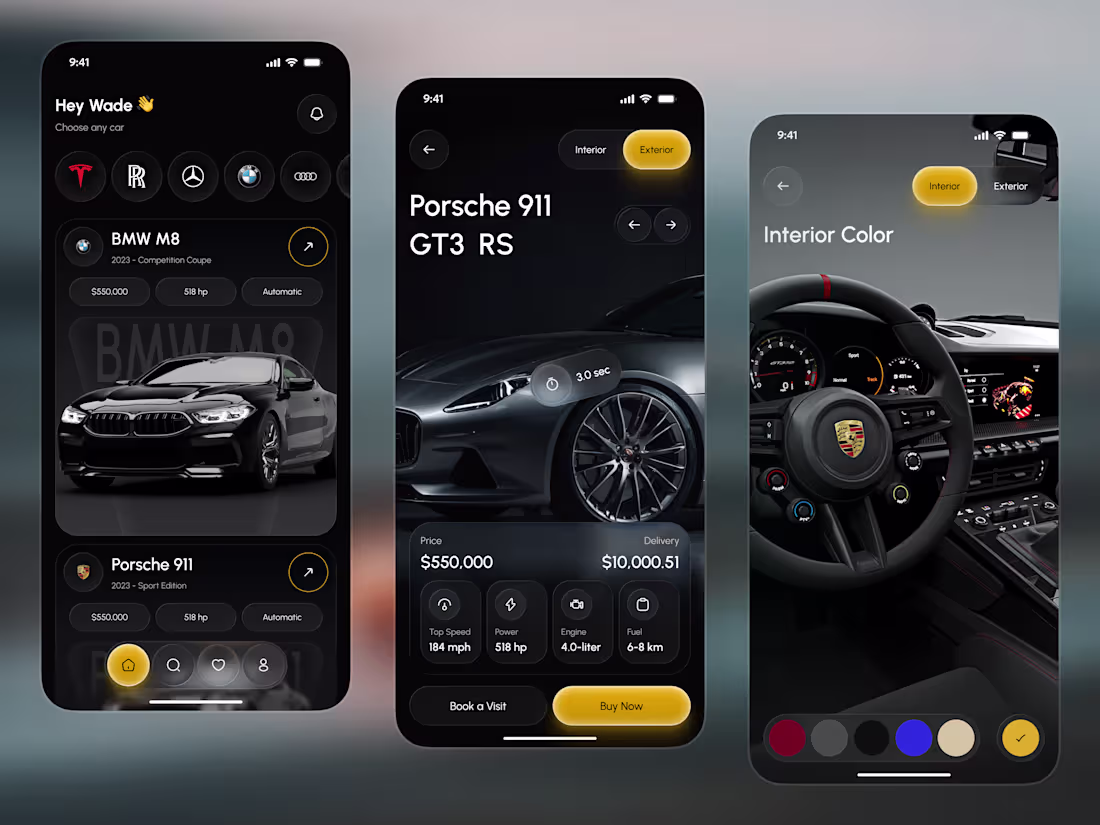 Cover image for Luxury Car Selling Mobile App