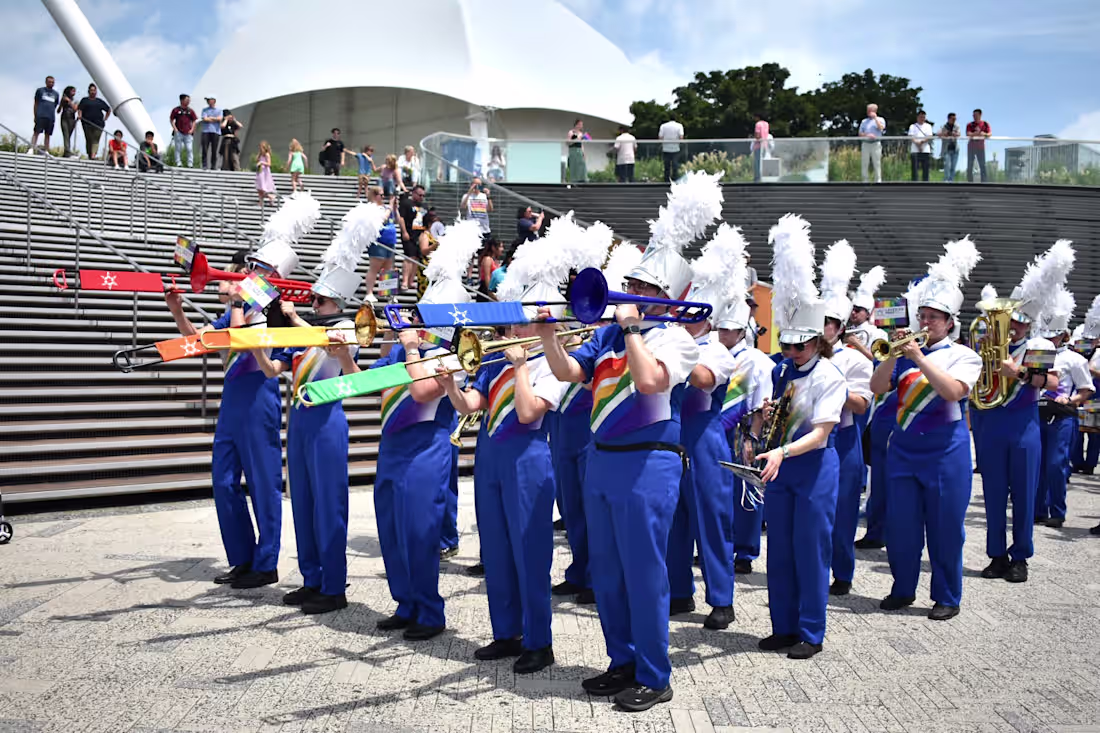 Cover image for Families and individuals celebrate, educate at Navy Pier Pride