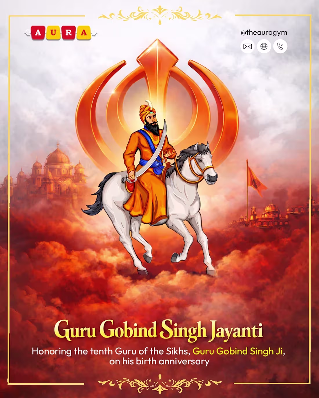 Cover image for Guru Gobind Singh Jayanti Poster