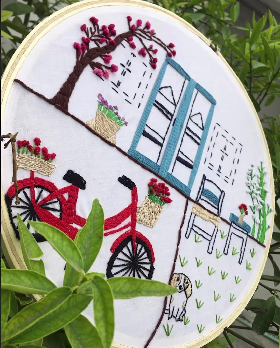 Cover image for Hand-Stitched Scenic Embroidery Art
Detailed hand