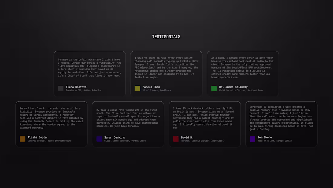 Cover image for how is this testimonials section