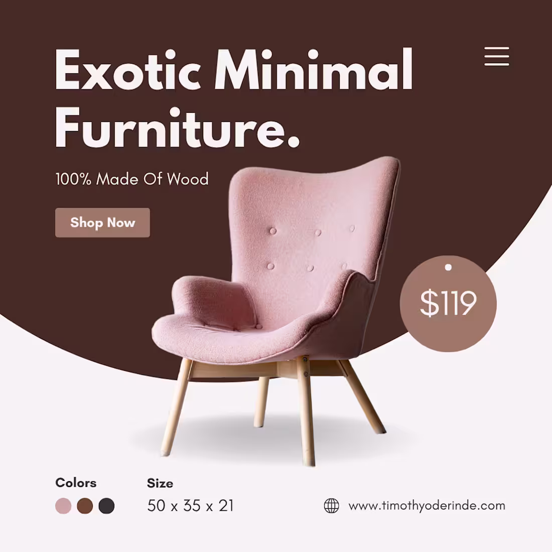 Cover image for E-Commerce Social Assets: Editorial Furniture