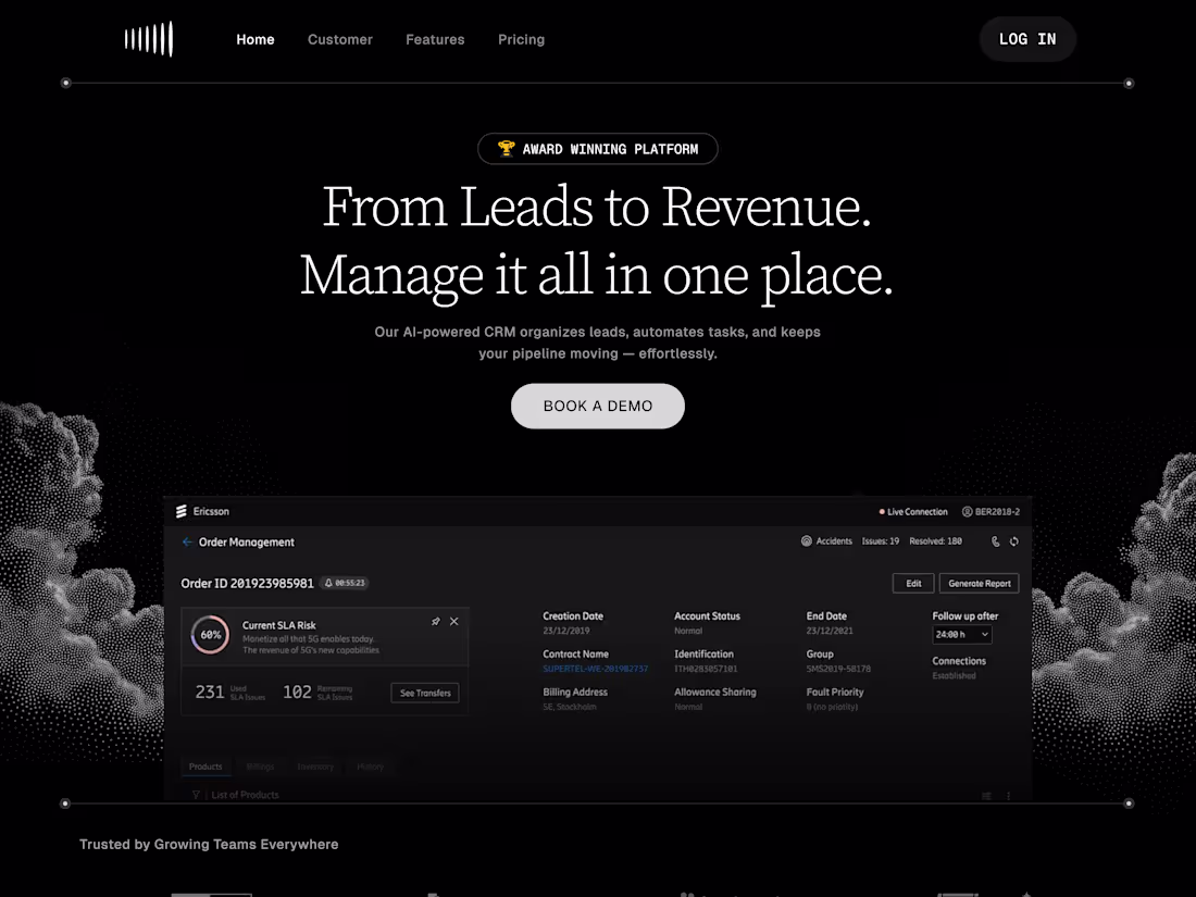 Cover image for Auxim — CRM SaaS Marketing