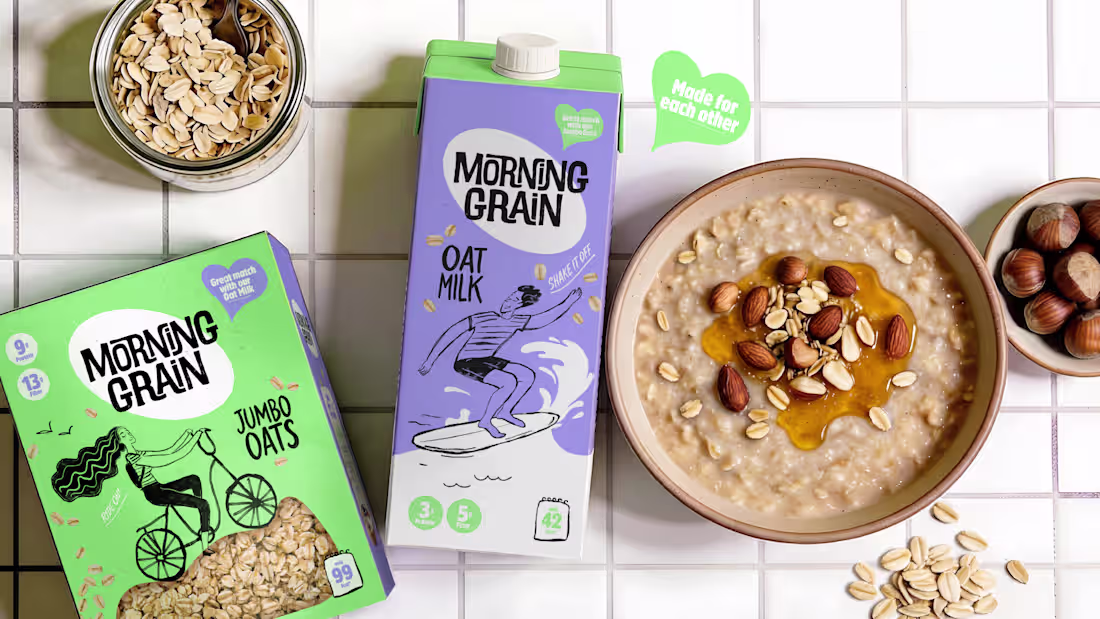 Cover image for Branding & Packaging: Morning grain