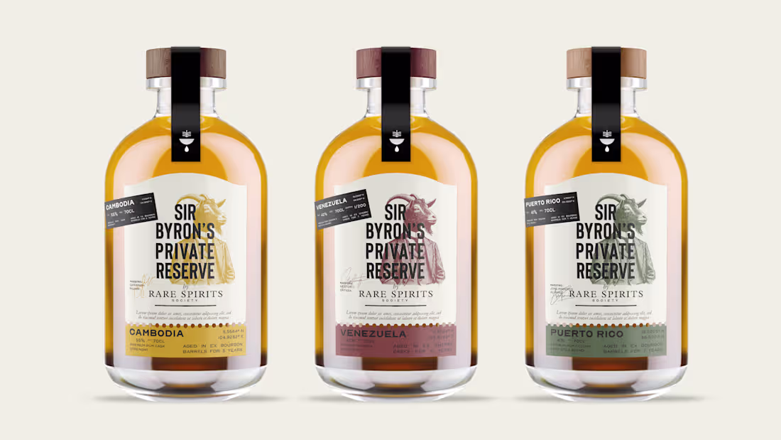 Cover image for Brand Design for Adventurous Rum Connoisseurs