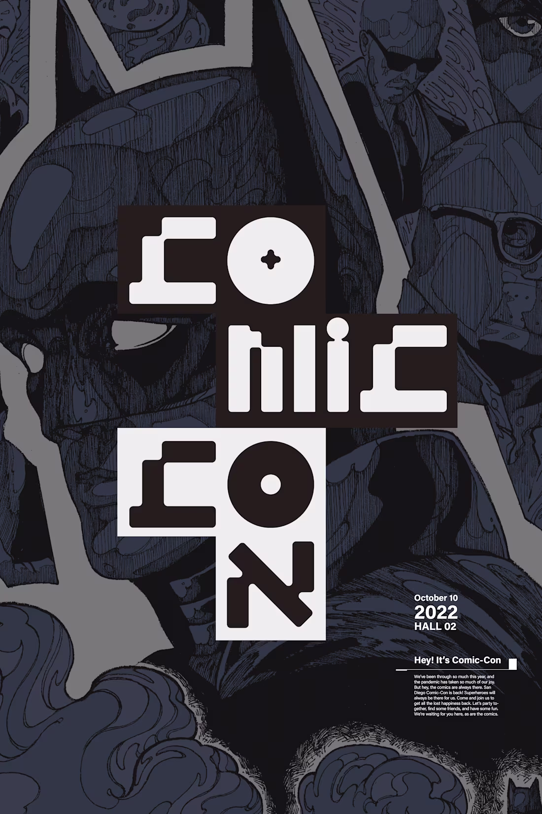 Cover image for San Diego Comic Con Brand Identity Design