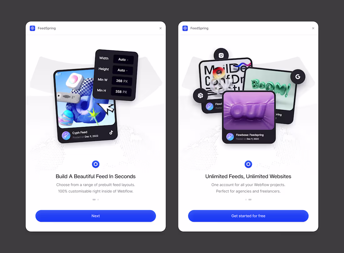 Cover image for FeedSpring (https://feedspring.co) 🔹 Framer Plugin