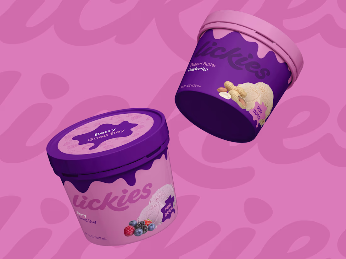 Cover image for Lickies Brand Identity Design