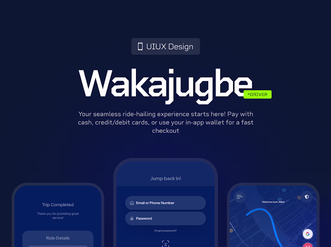 Cover image for Wakajugbe Driver App