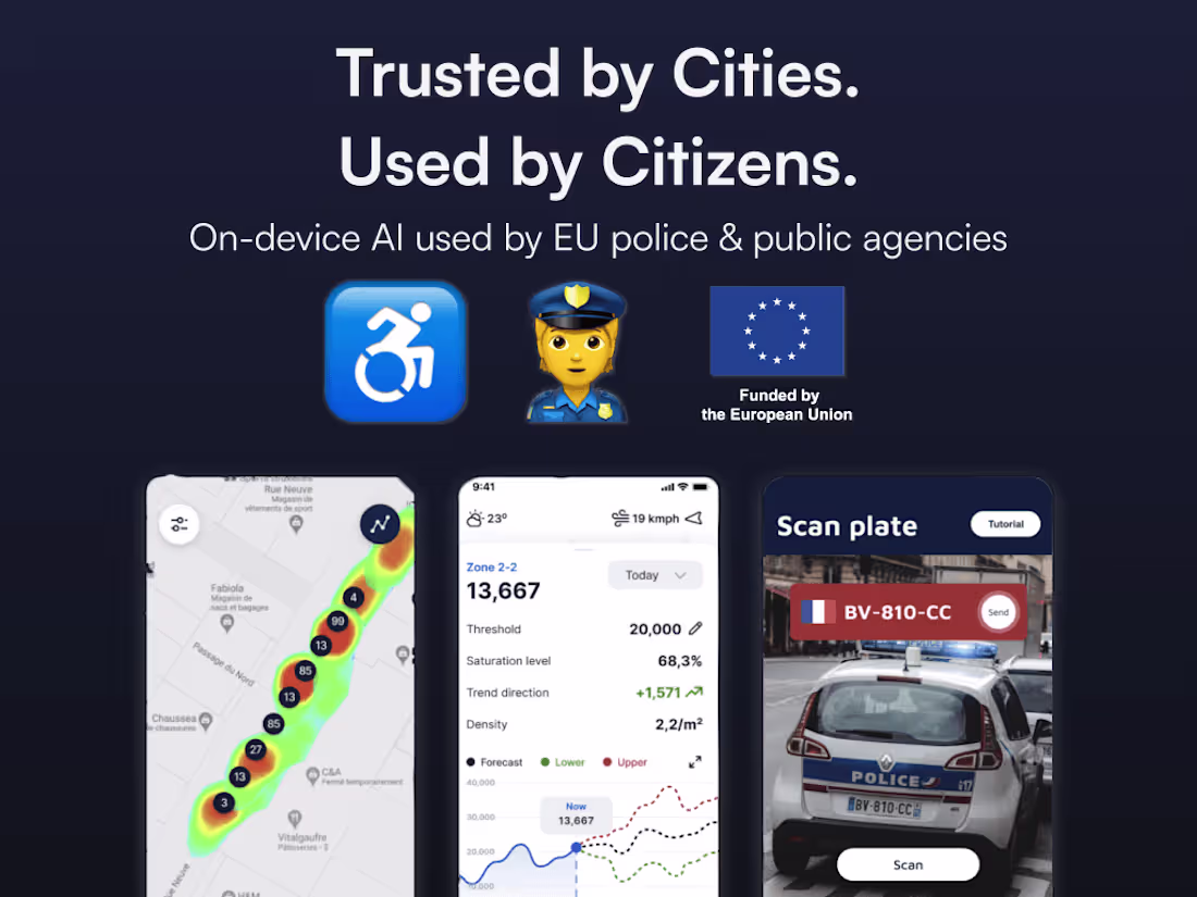 Cover image for European Emergency-Use Police & Environmental Mobility Apps