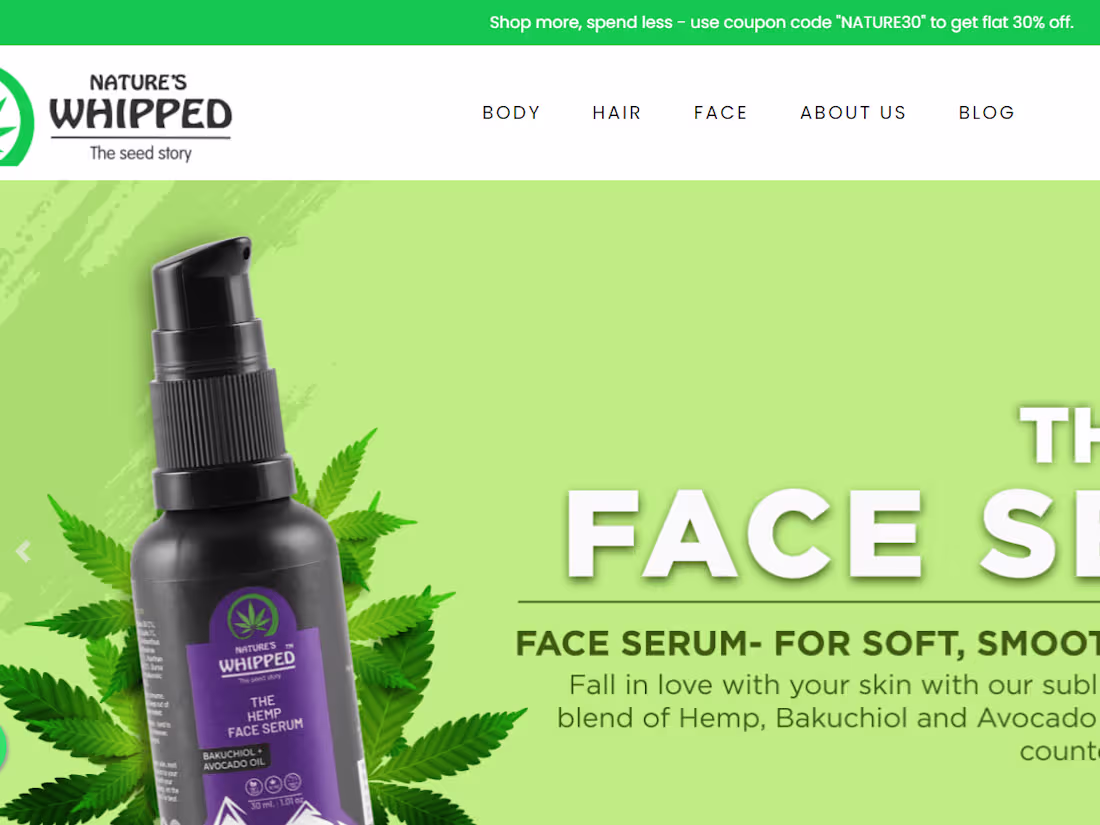 Cover image for eCommerce website for Cosmetic Products