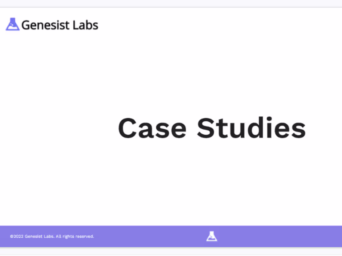 Cover image for My Case Studies